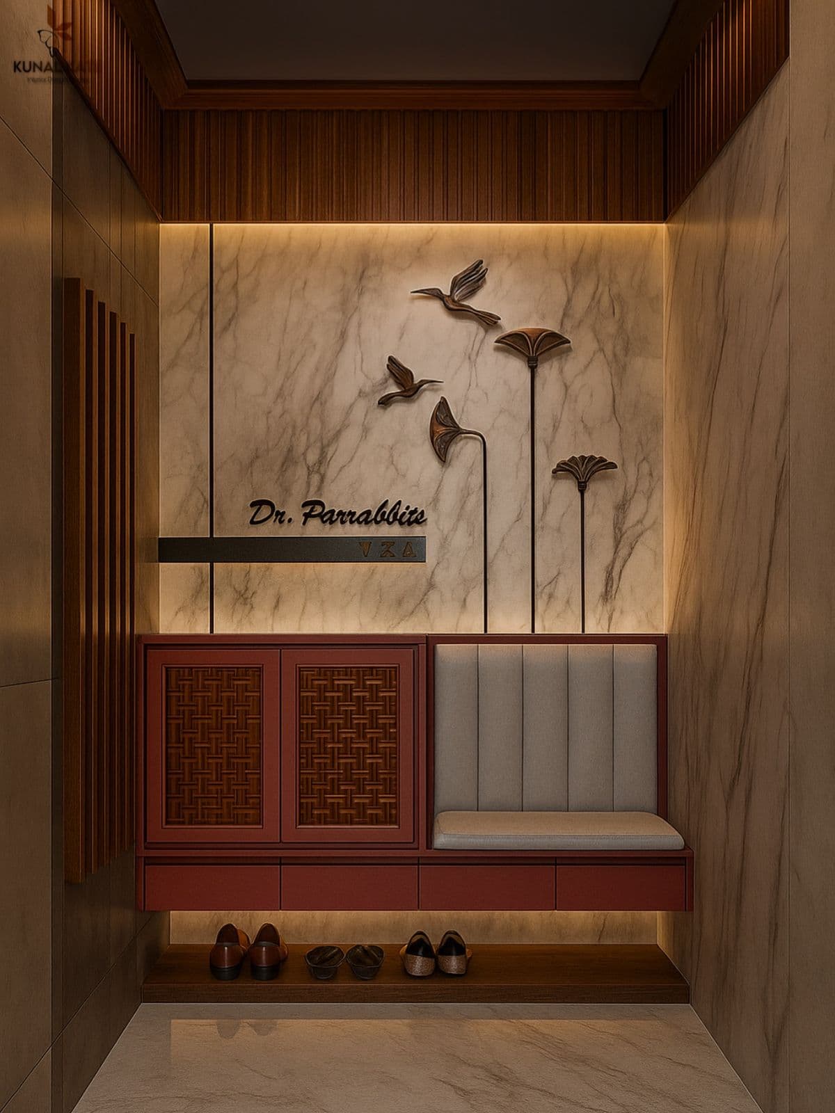 Entryway Shoe Storage